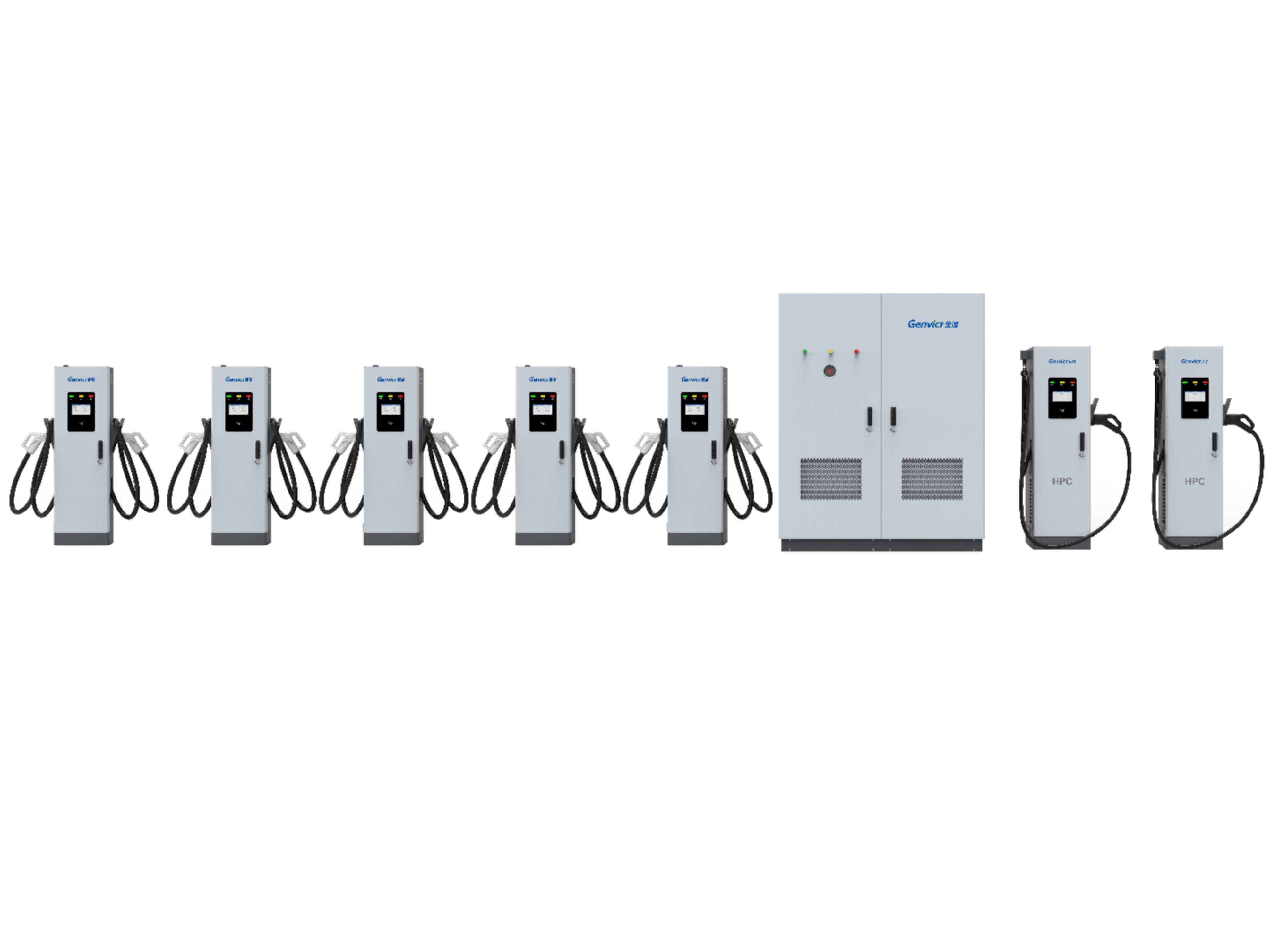 Vorwin-CP800分体式直流液冷超充充电堆